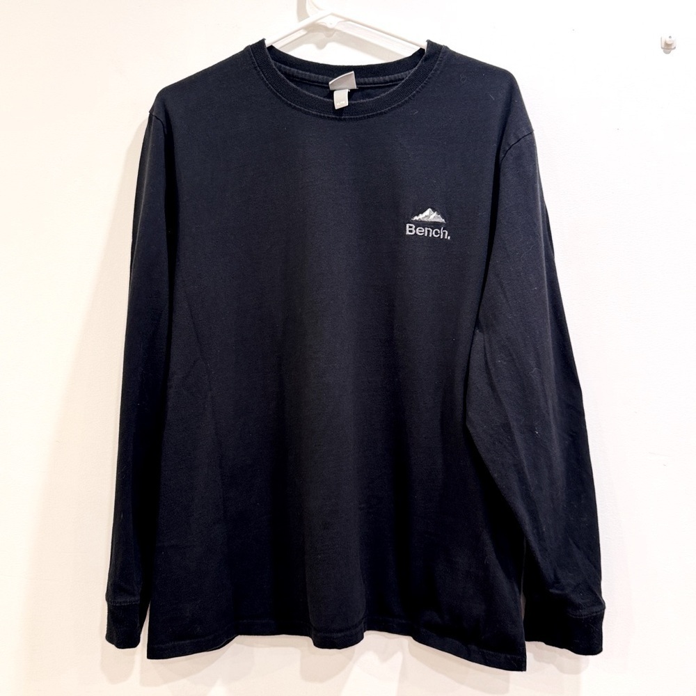 Bench Men's Black Long Sleeve sweat Shirt